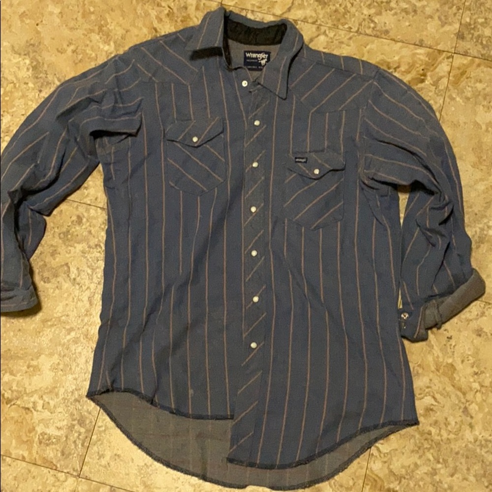 Wrangler flannel 16.5 x 36